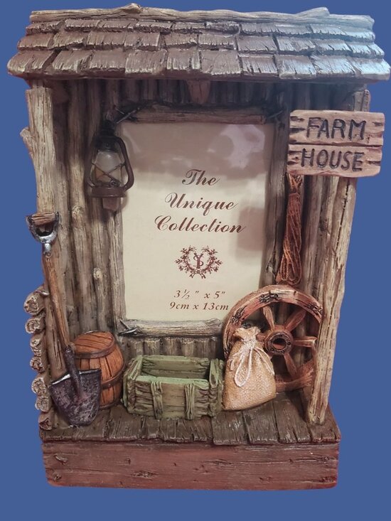 giovanni Other - Giovanni Giftware Collection Farmhouse-Photo Frame Rustic Design 3.5" X 5"
